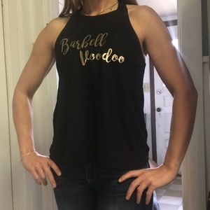 ✨ 3/$10 - Loose Fit Barbell Voodoo Tank